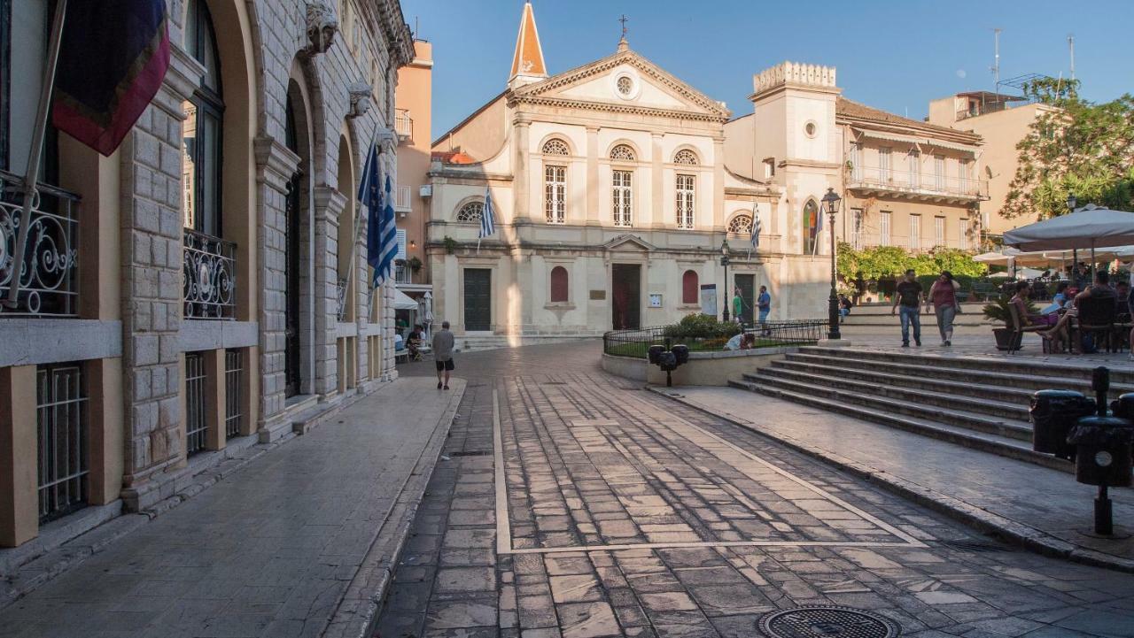 Ideally Situated Corfu Old Town Apartment Bagian luar foto